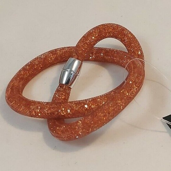 Bijoux Tener Crystal Mesh Basic Double Wrap Bracelet 16.5" long Choose Color - Picture 10 of 12